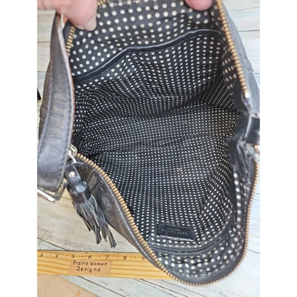 Kate Spade‎ black leather medium bag, used